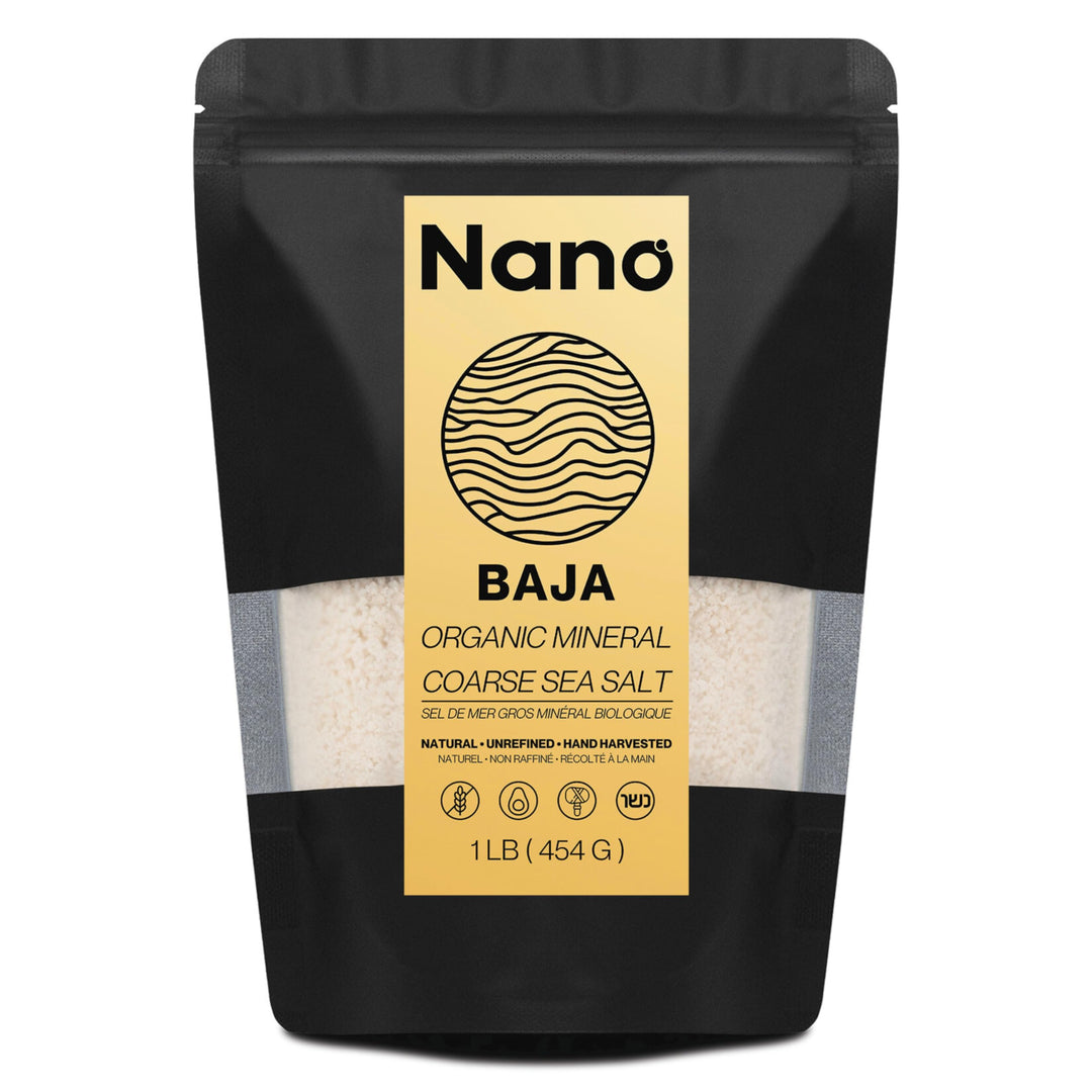 NANO – Baja Sea Salt Organic – 90 Minerals – 1 lb