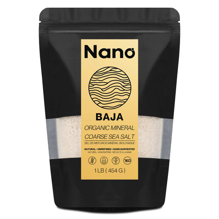 NANO – Baja Sea Salt Organic – 90 Minerals – 1 lb