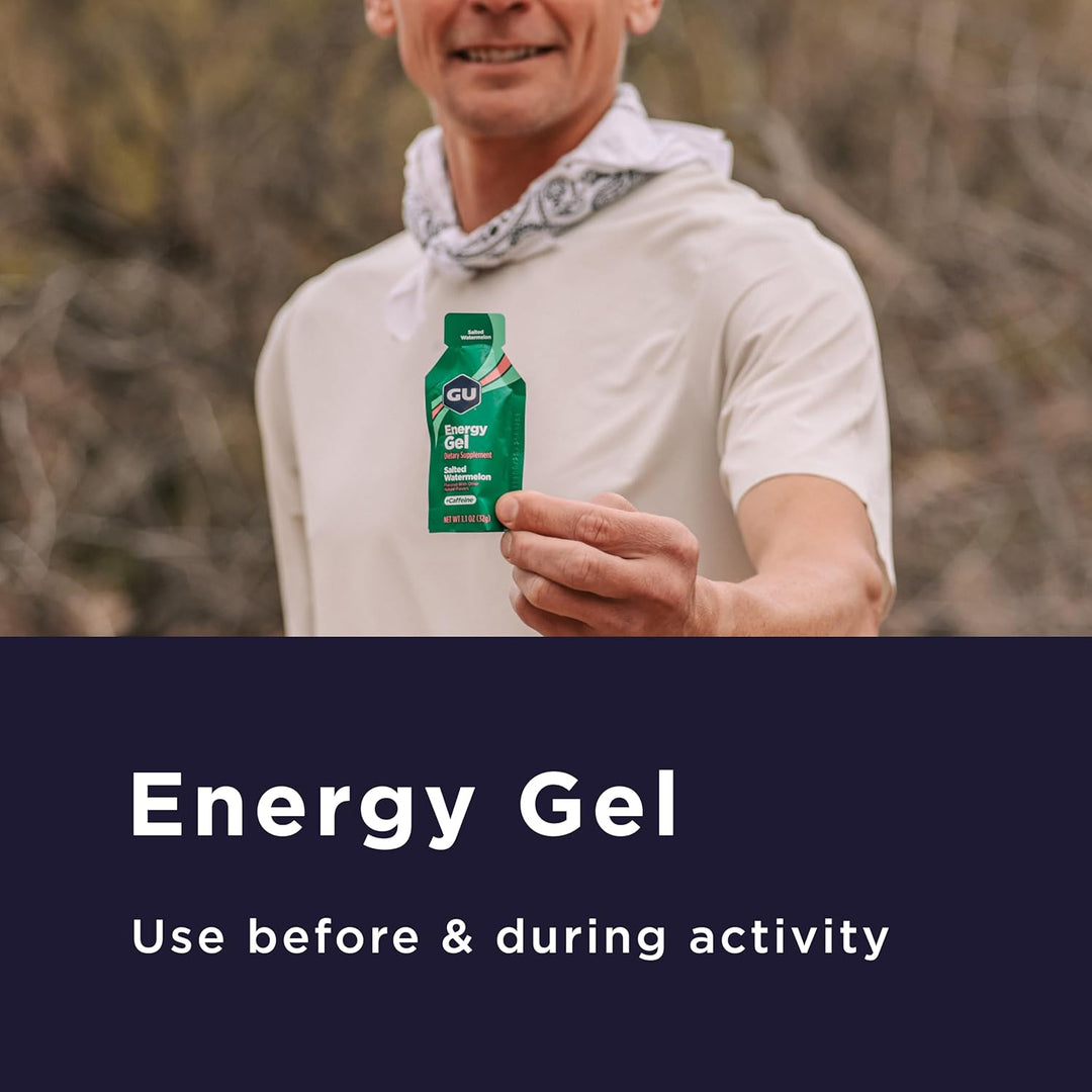 GU Energy – Energy Gel – Salted Caramel – 24 Pack