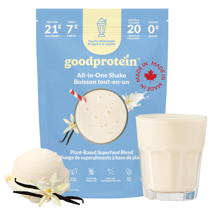 Good Protein - Vanilla Milkshake - Vegan Plant-Based Protein Powder - 880g