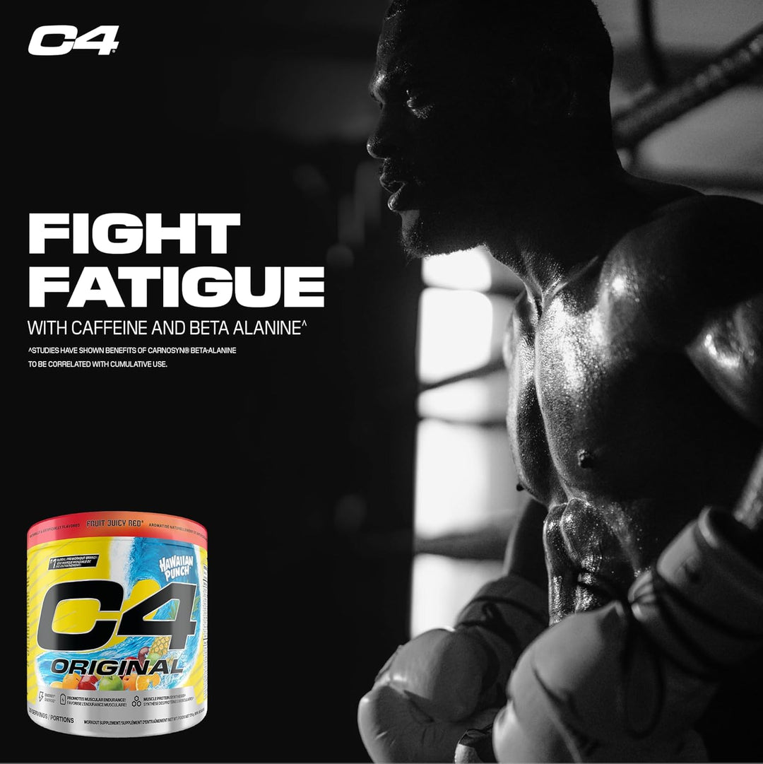Cellucor – C4 Original Pré-Entraînement – Punch Hawaïen – 30 doses