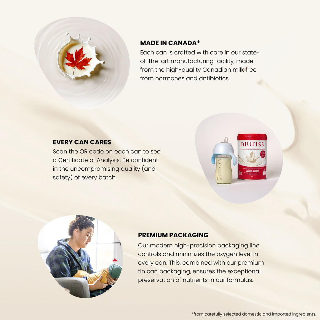 NIURISS – Toddler Formula – 27 Micronutrients – 900g – Kosher/Halal