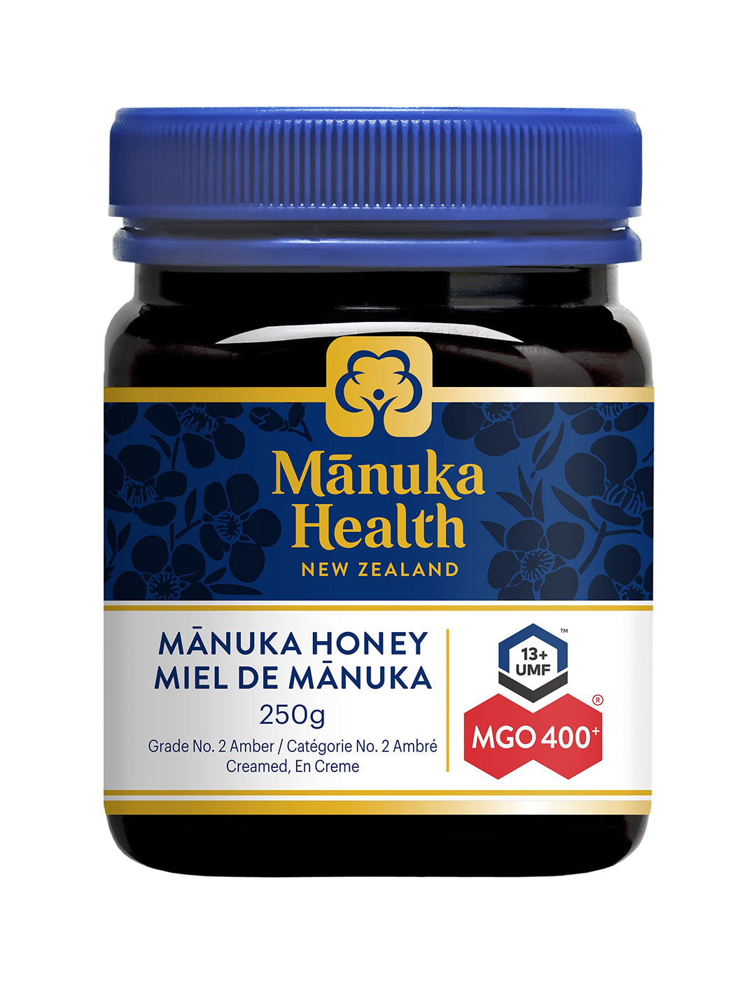 Manuka Health – Manuka Honey – MGO 400+ / UMF 13+ – 250g