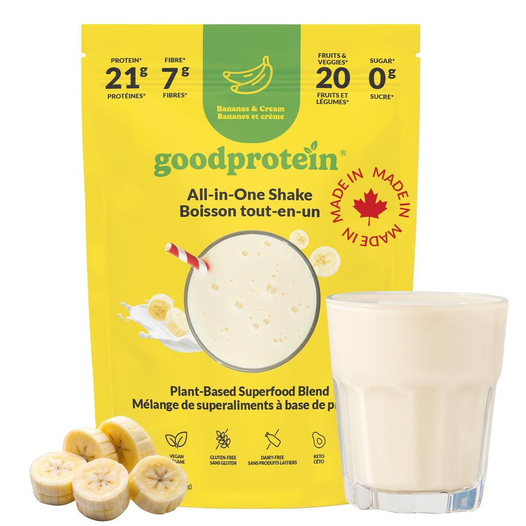 Good Protein - Bananas & Cream - Vegan Plant-Based Protein Powder - 440g