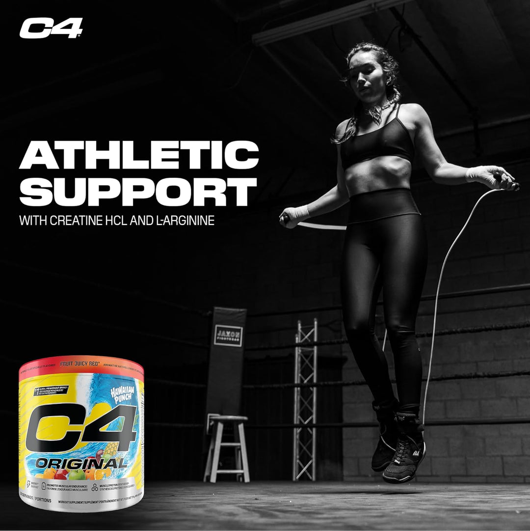 Cellucor – C4 Original Pré-Entraînement – Punch Hawaïen – 30 doses