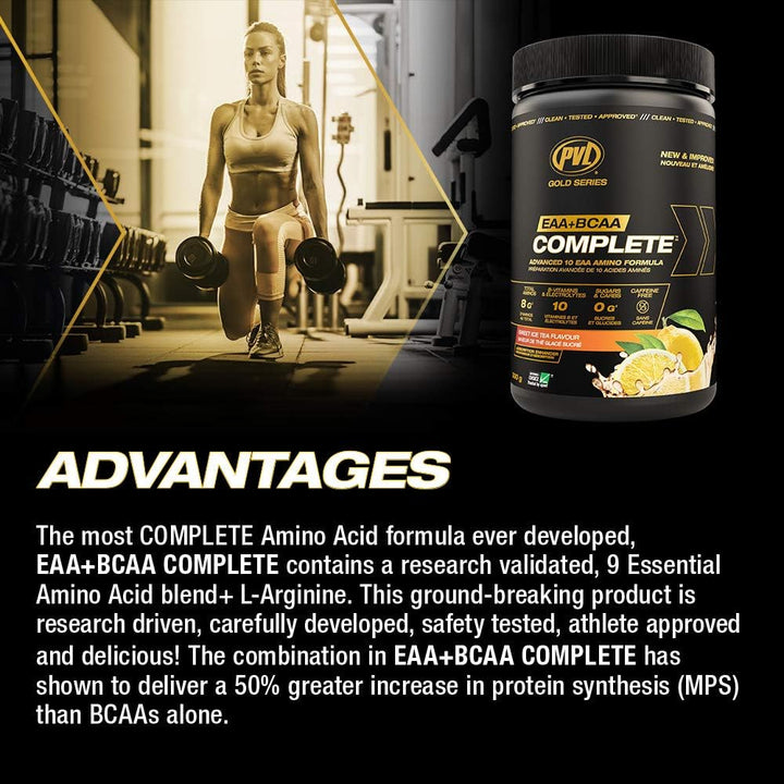 PVL – EAA/BCAA Complete – Fruit Punch – 30 Servings