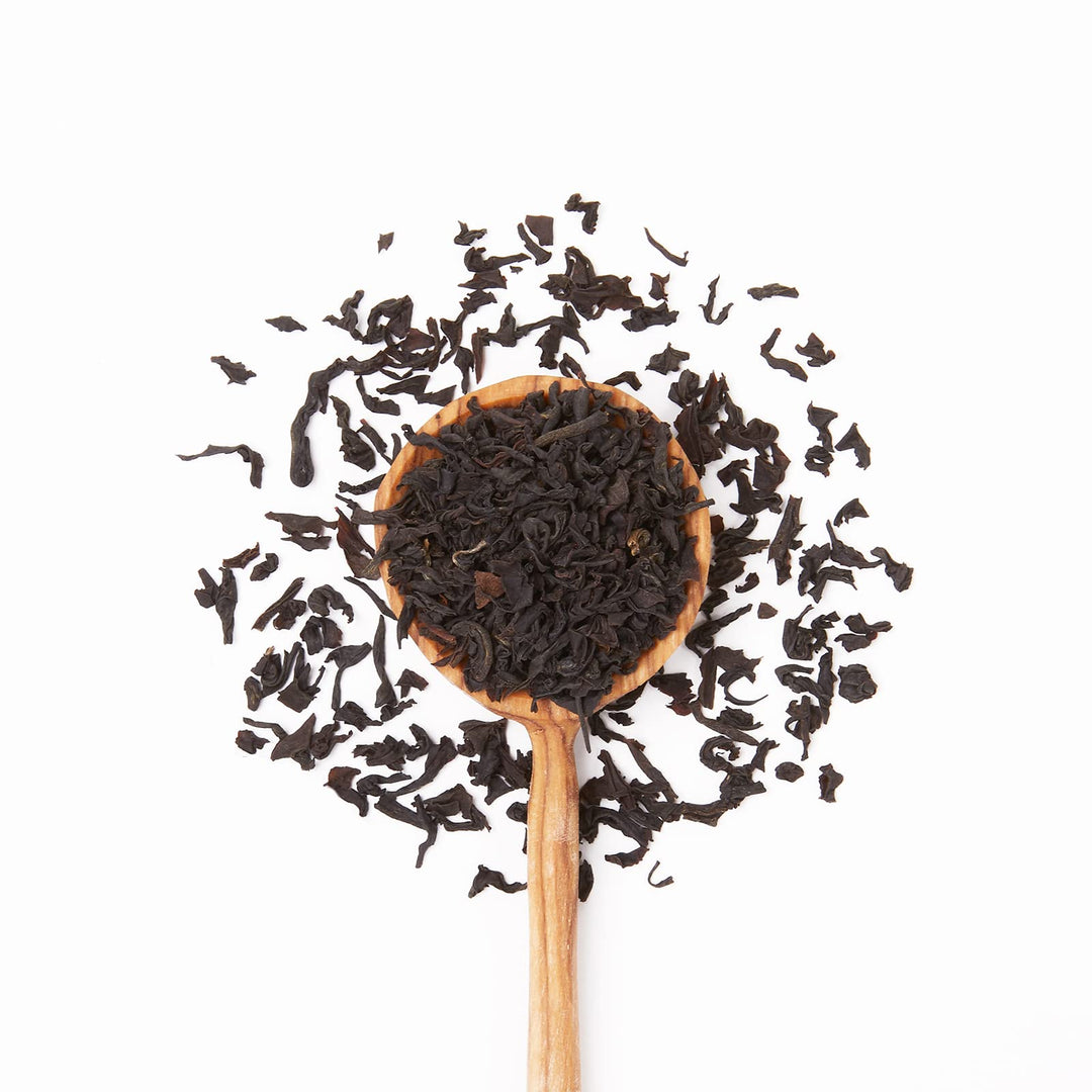 JusTea Mt. Kenya Black Loose Leaf Tea | 2 x 90g Refill Pouch | 40+ Servings | Fair Trade & Organic - Canadian Distribution - Ships Free Within Canada on Orders Above CAD $199