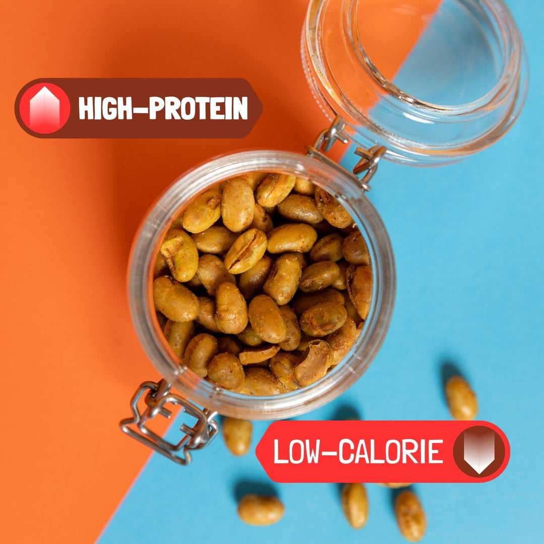 GoBeanz – Roasted Edamame – Sriracha – High-Protein Snack – 20 Packs