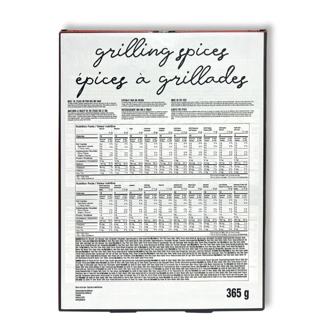Thoughtfully – Smokehouse Ultimate Grilling Spice Set – 20 Pack