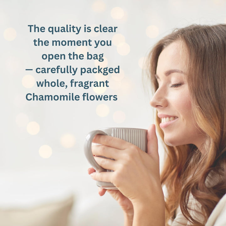 Dragonfly Herbs – Chamomile Tea – Organic Whole Flowers – 250g