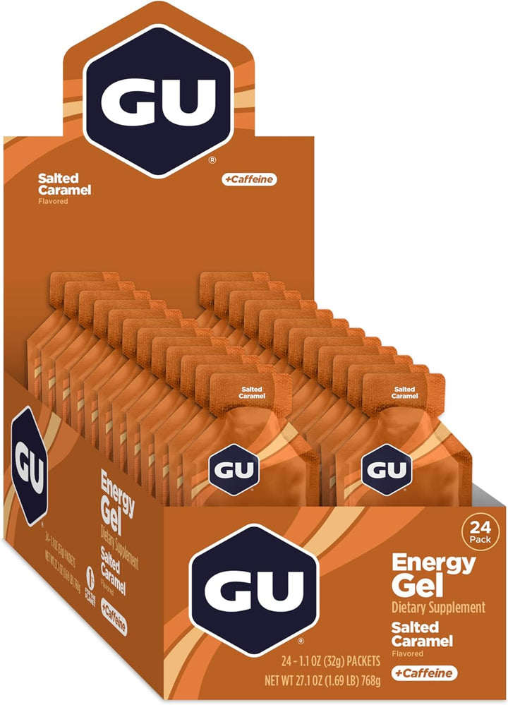 GU Energy – Energy Gel – Salted Caramel – 24 Pack