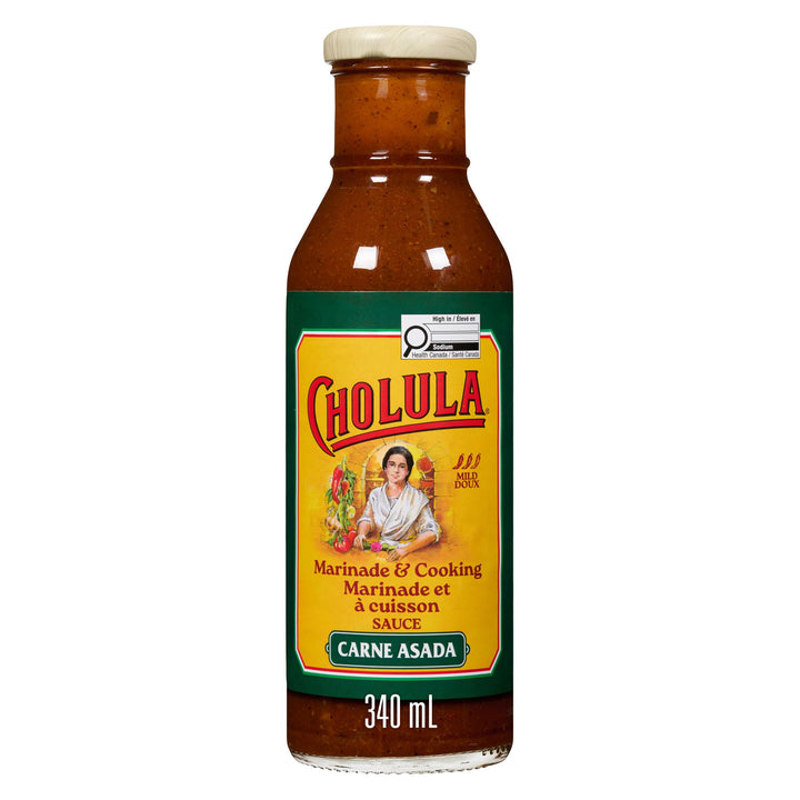 Cholula Carne Asada Marinade & Cooking Sauce - 2 x 340mL - Canadian Distribution - Ships Free Within Canada on Orders Above CAD $199