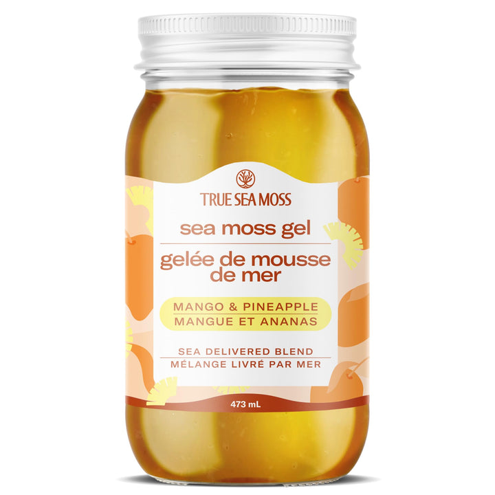 TrueSeaMoss – Mango Pineapple Sea Moss Gel – 473mL