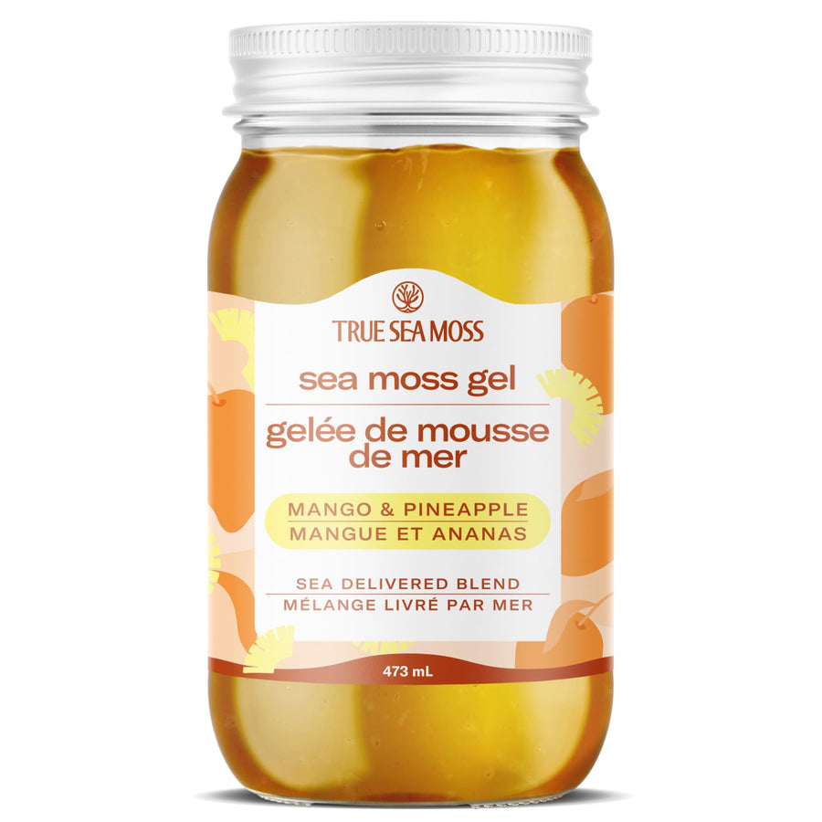 TrueSeaMoss – Mango Pineapple Sea Moss Gel – 473mL