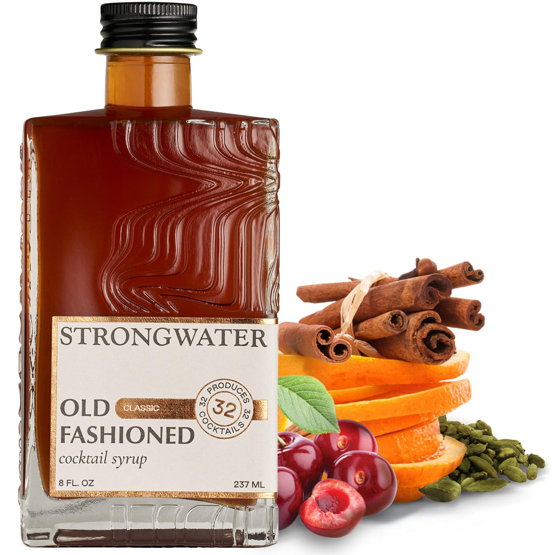 Strongwater – Old Fashioned Mix – Craft Syrup – 8 oz