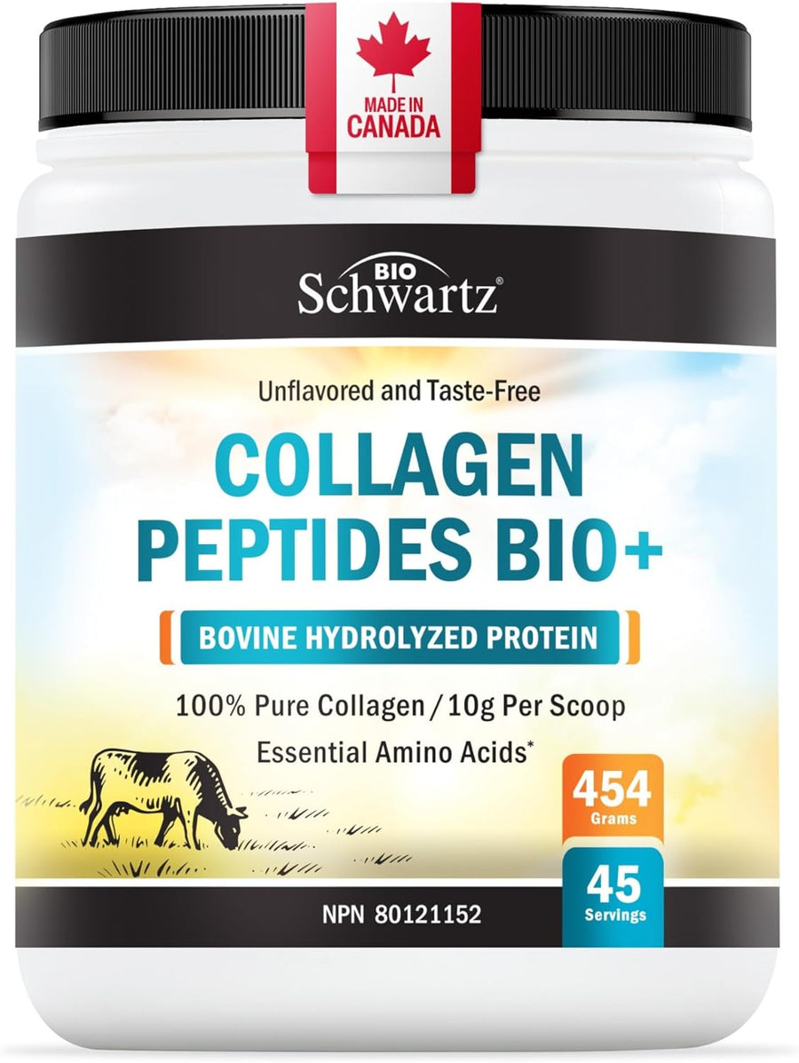 Collagen Peptides – Hydrolyzed Collagen Powder – Unflavored – 16 oz
