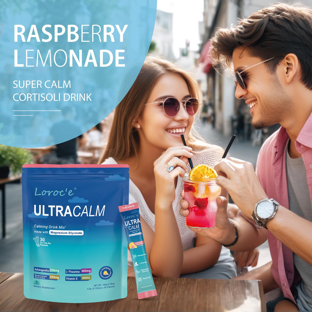 UltraCalm – Super Drink Packets – Raspberry Lemon – 30 Servings