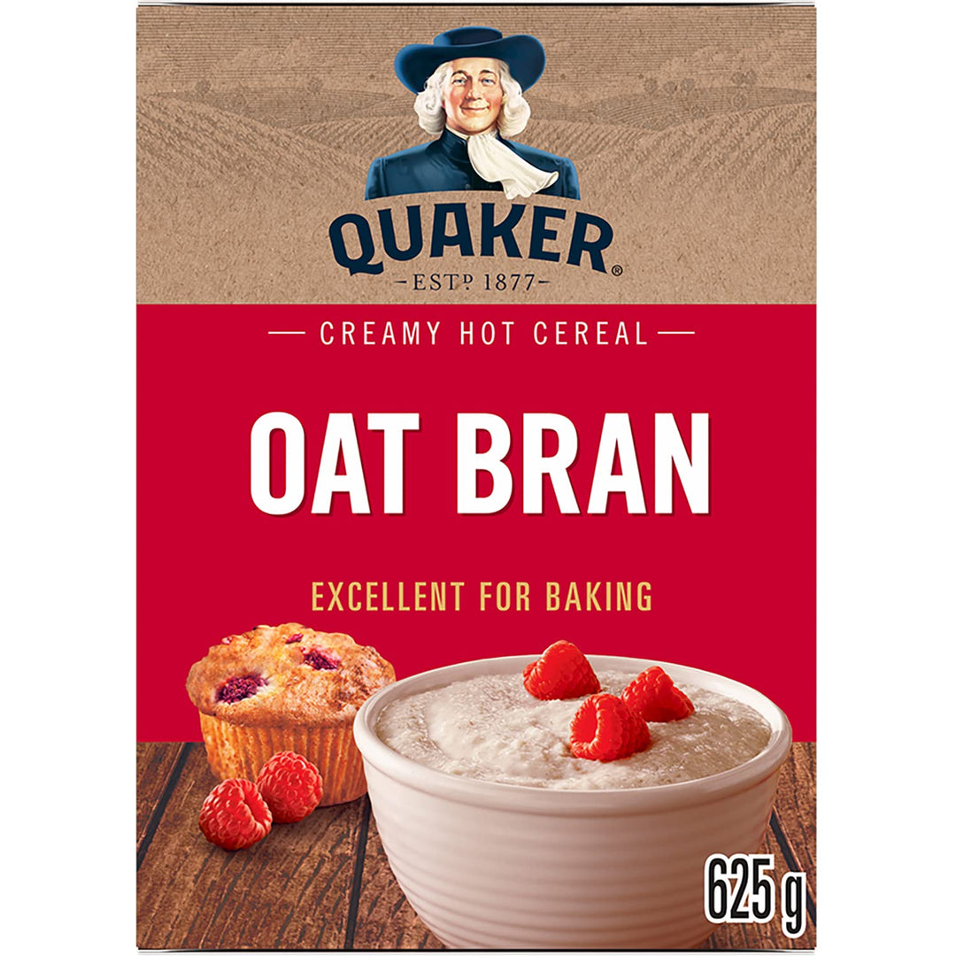 Cereal Oat Bran - 12 x 625 g - Quaker - Restaurant and Foodservice Ingredients - Canadian Distribution