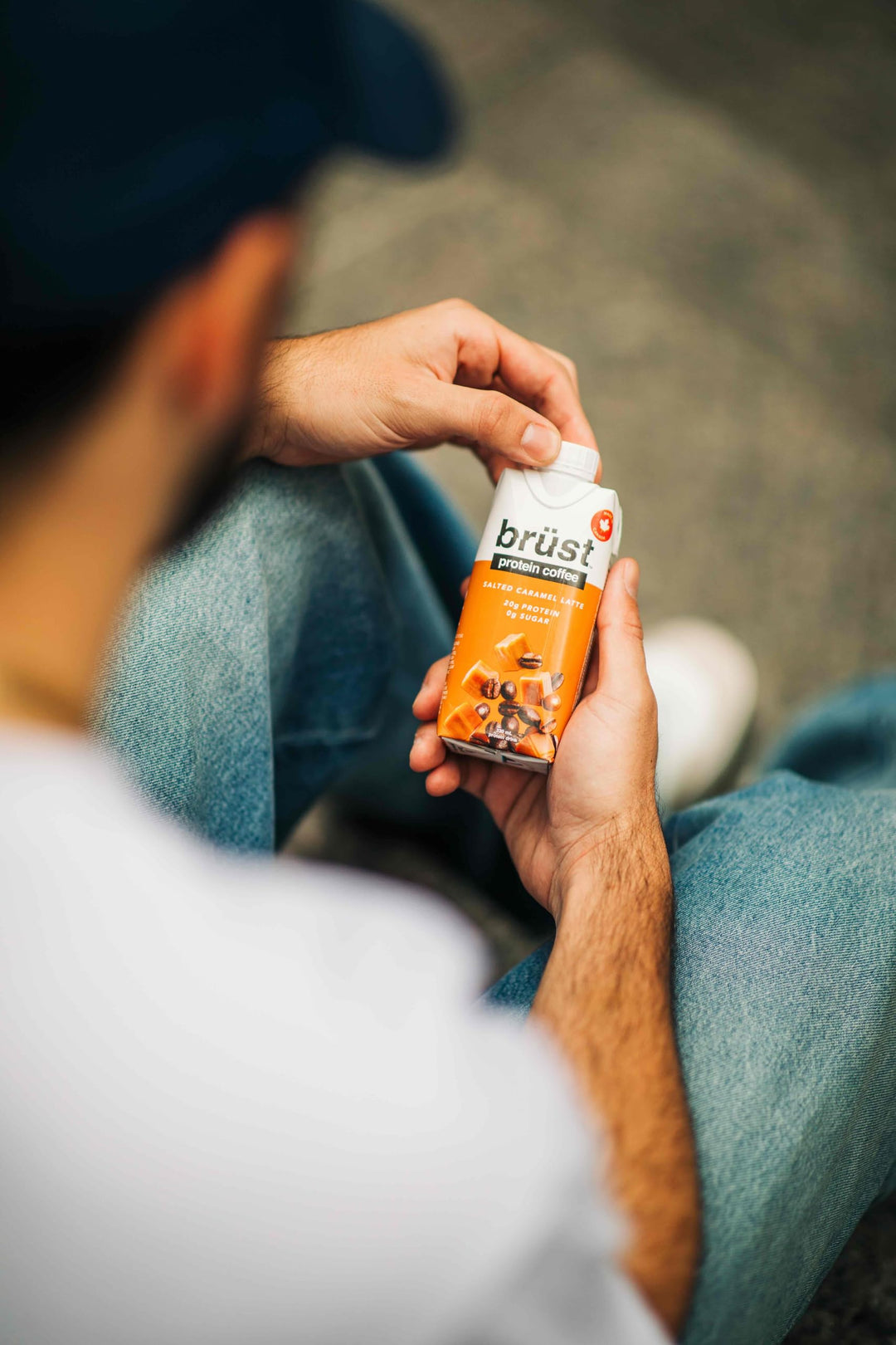 Brüst – Protein Coffee – Salted Caramel Latte – 330mL x 12