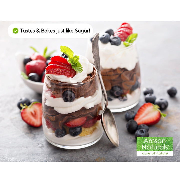 Amson Naturals – Erythritol Granular Sweetener – Original – 10lb