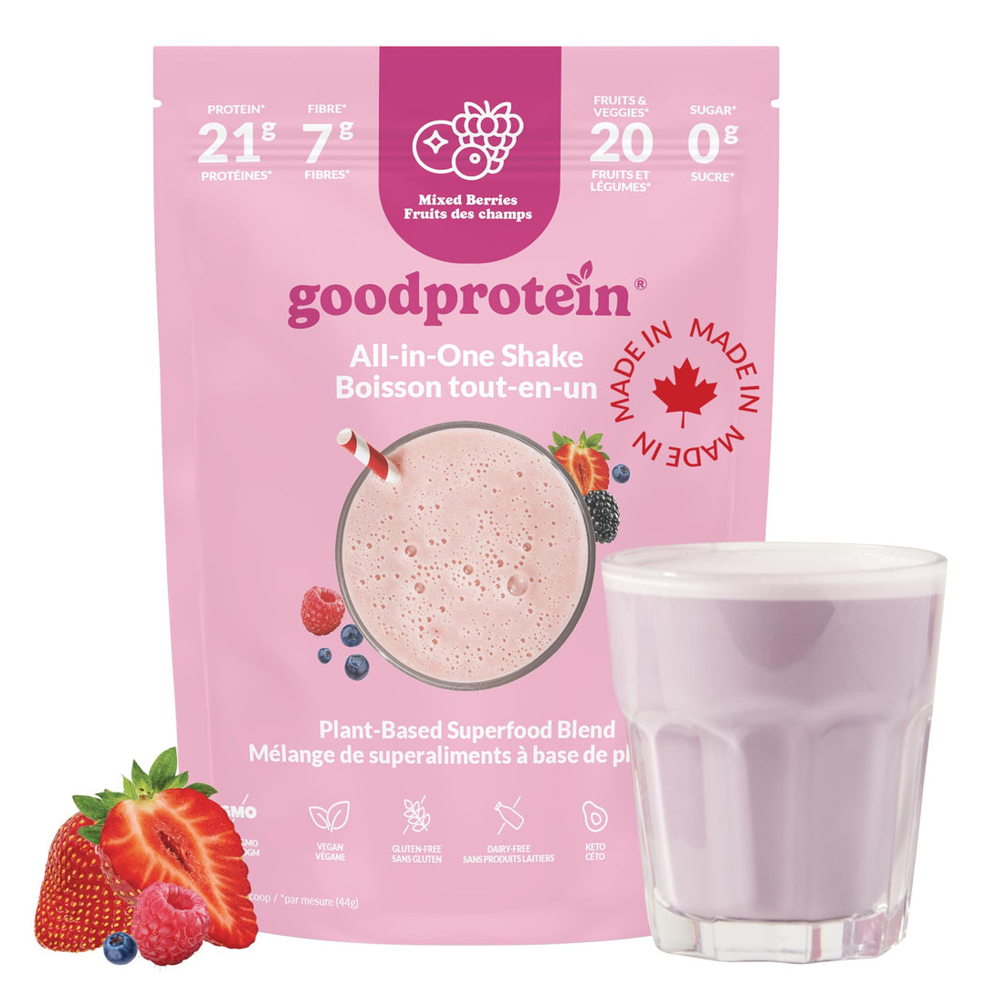 Good Protein - Mixed Berries - Vegan Plant-Based Protein Powder - 440g