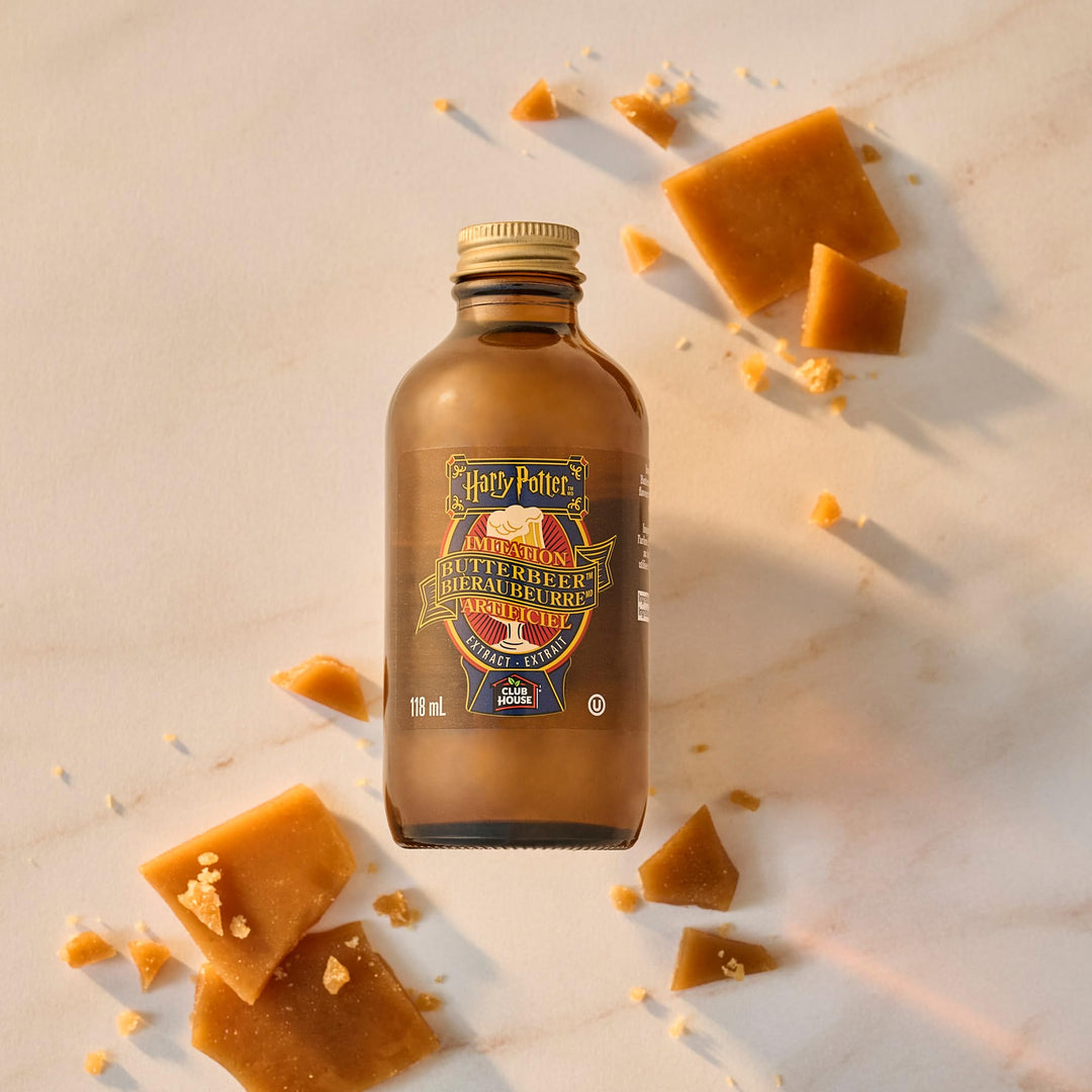 Club House Harry Potter Butterbeer Flavour Extract - 2 x 118mL - Canadian Distribution - Ships Free Within Canada on Orders Above CAD $199