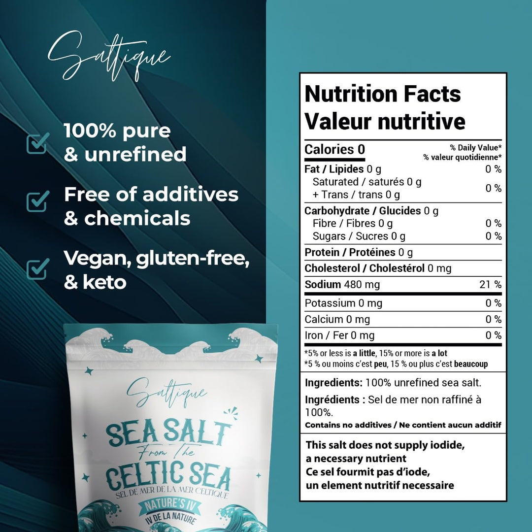 Saltique – French Sea Salt – Coarse – 5 lb