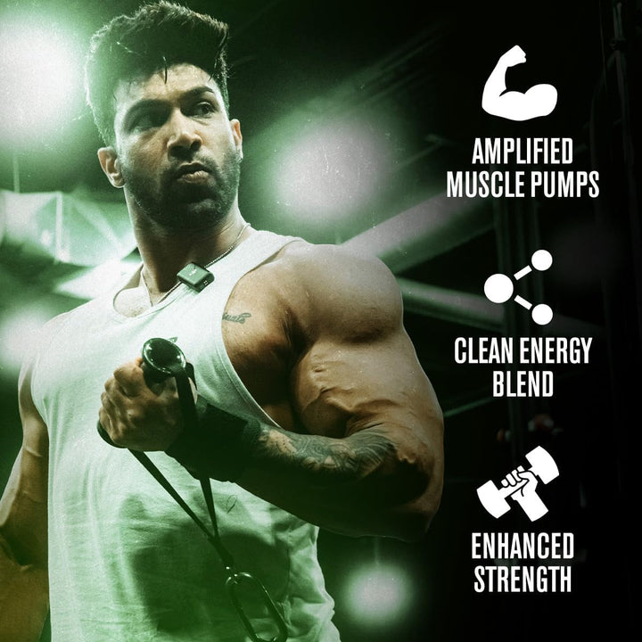 NITROSURGE – Pre Workout Powder – Sour Peach Rings – 30 Servings