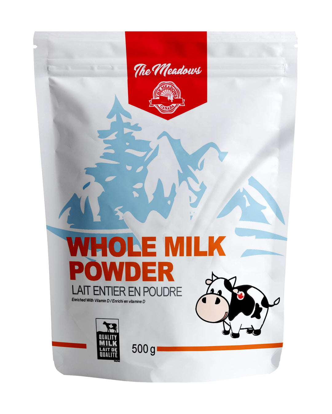 The Meadows – Whole Milk Powder – Canadian, rBGH/rBST Free – 500g