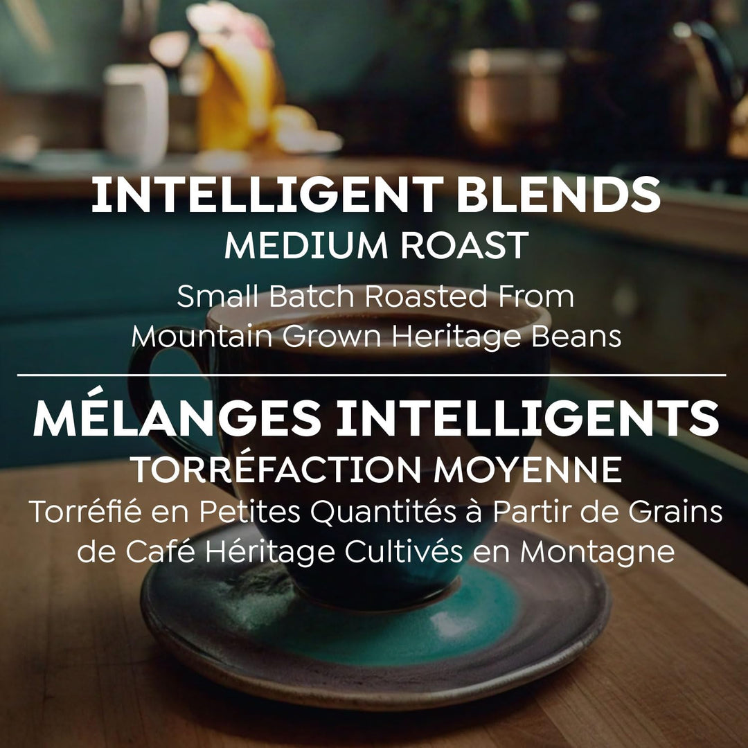 Intelligent Blends – Medium Dark Roast Coffee Pods – Recyclable – 100 Pods