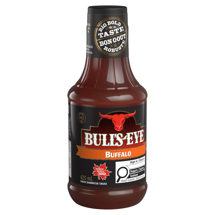 Bull's-Eye Buffalo BBQ Sauce 10-Pack (425 mL bottles) - Canadian Distribution - Ships Free Within Canada on Orders Above CAD $199
