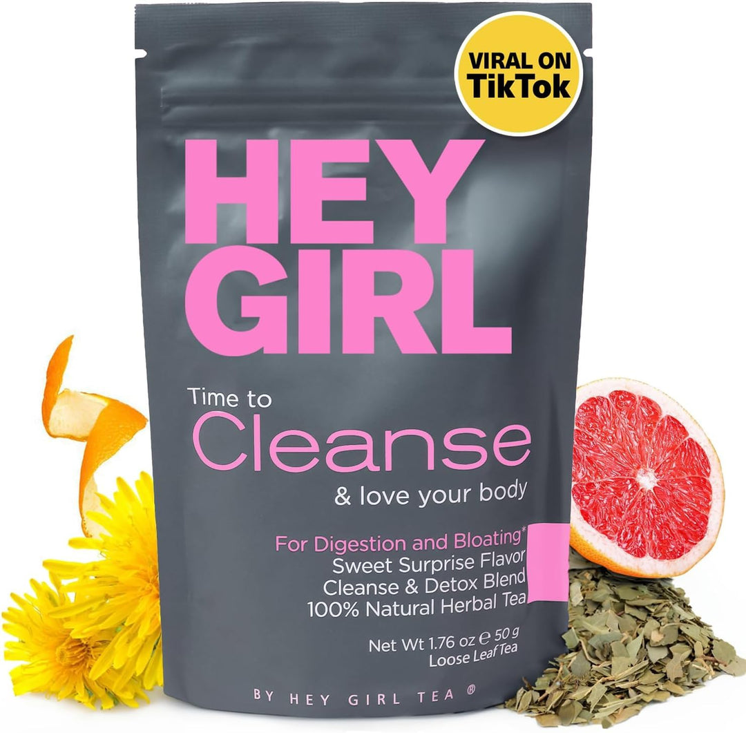Hey Girl Tea – Loose Leaf Detox Tea – Herbal Detox Blend – Supports digestion