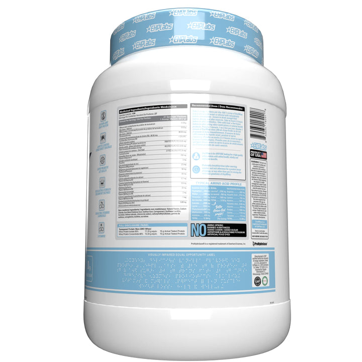 EHP Labs – OxyWhey Protein Powder – Vanilla Ice Cream – 27 Servings – Non GMO isolate