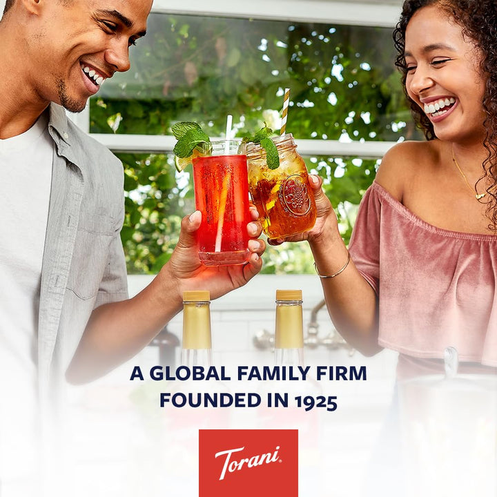 Torani Sugar-Free Classic Hazelnut Syrup – 4-Pack (750ml Bottles) - Canadian Distribution - Ships Free Within Canada on Orders Above CAD $199
