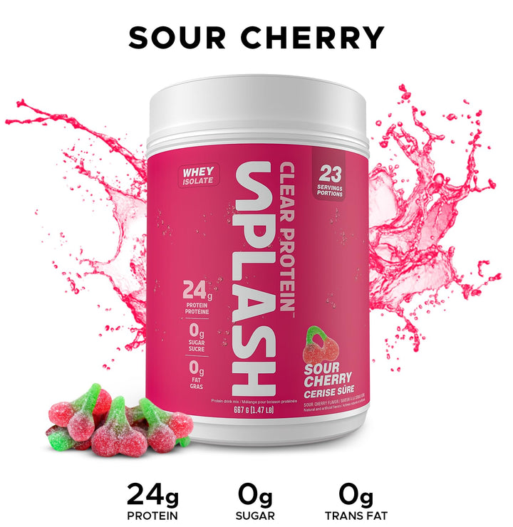 Revolution Nutrition – Splash Clear Isolate – Sour Cherry – 667g
