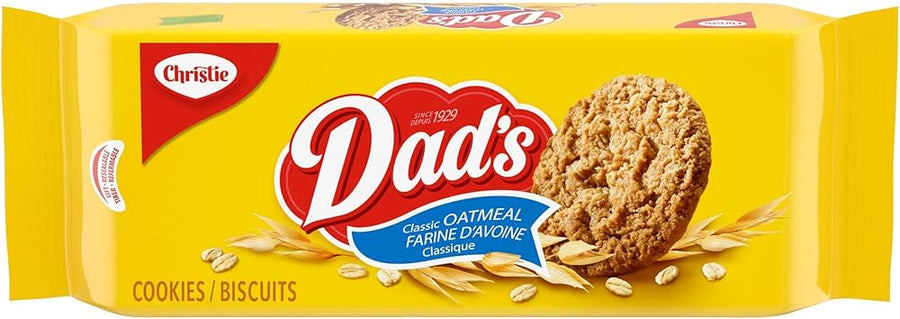 Cookie Oatmeal Original - 12 x 520 g - Dads - Restaurant and Foodservice Ingredients - Canadian Distribution