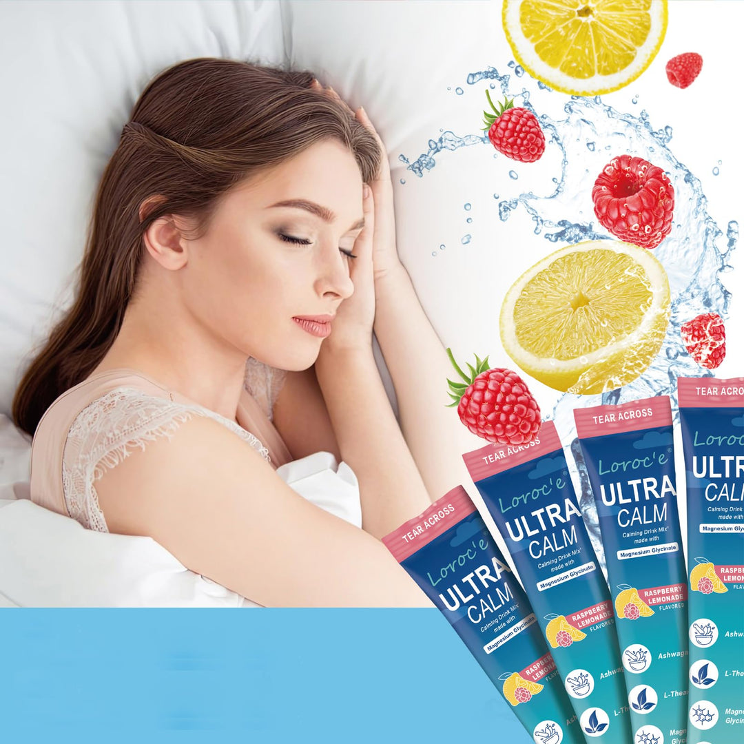 UltraCalm – Super Drink Packets – Raspberry Lemon – 30 Servings