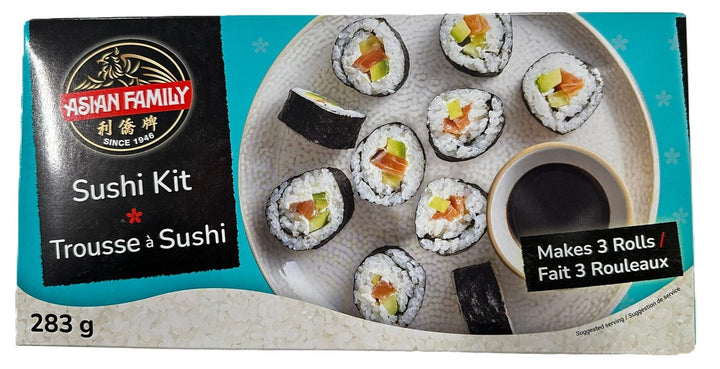 Kit de préparation de sushis familial asiatique, facile à utiliser, pour les fêtes, amateur de sushis 283g