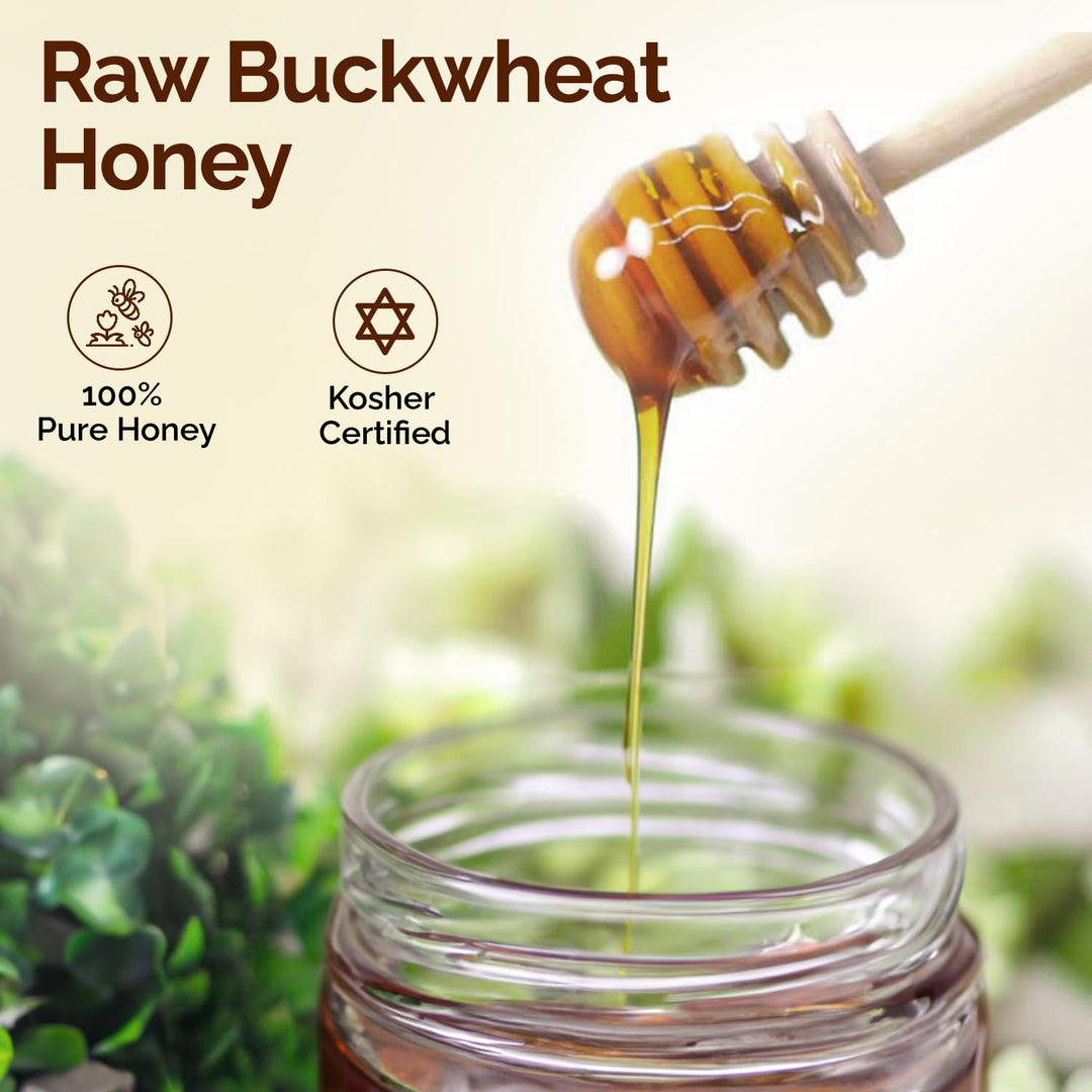 ONEROOT – Buckwheat Honey – Raw & Unpasteurized – 500g