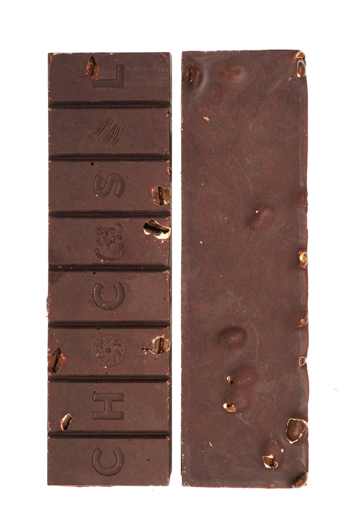 ChocoSol Coffee Crunch 65% Dark Chocolate Bar - 2 x 75g - Canadian Distribution - Ships Free Within Canada on Orders Above CAD $199