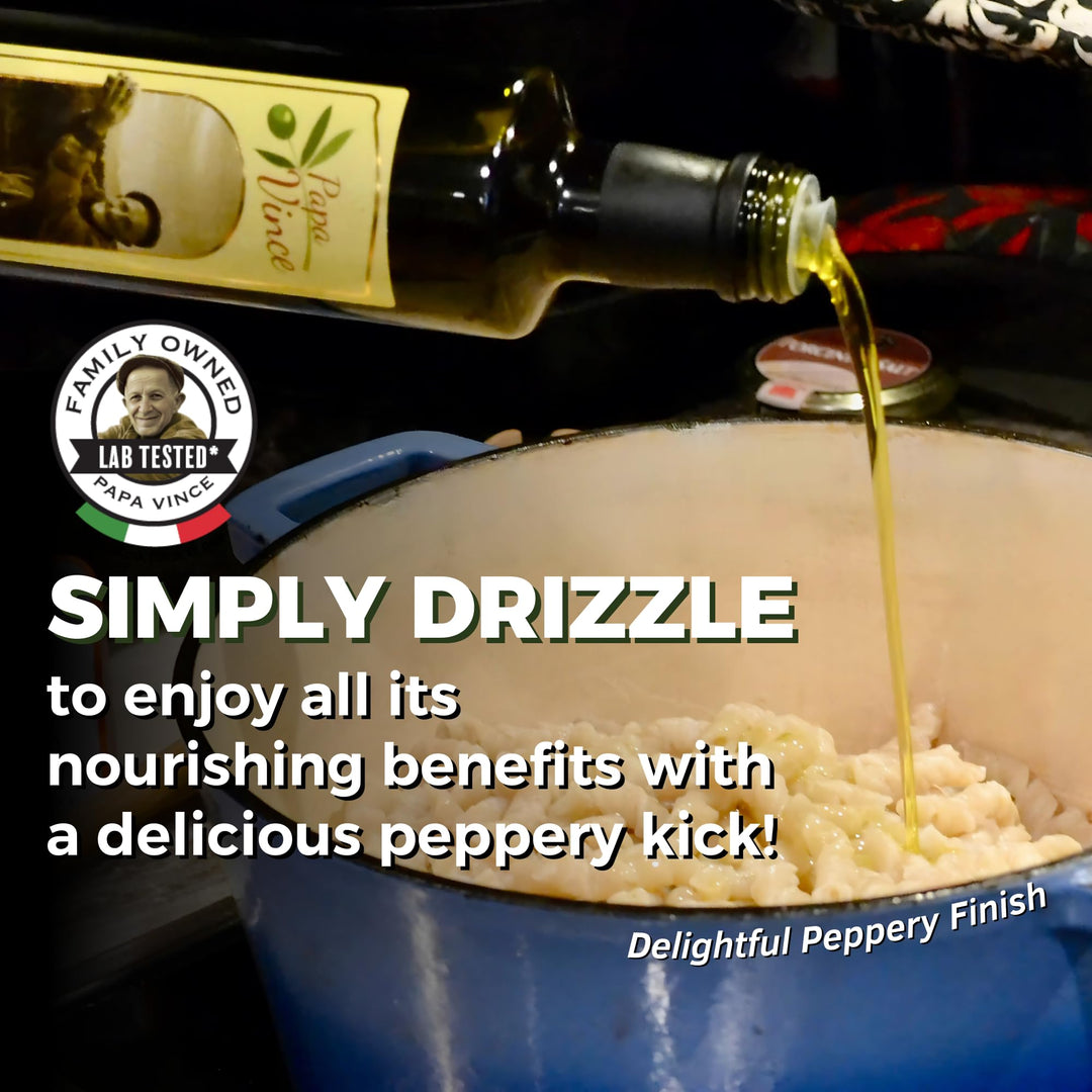 Papa Vince – Extra Virgin Olive Oil – Hydroxytyrosol Rich – Sicily – 2024/25 Harvest