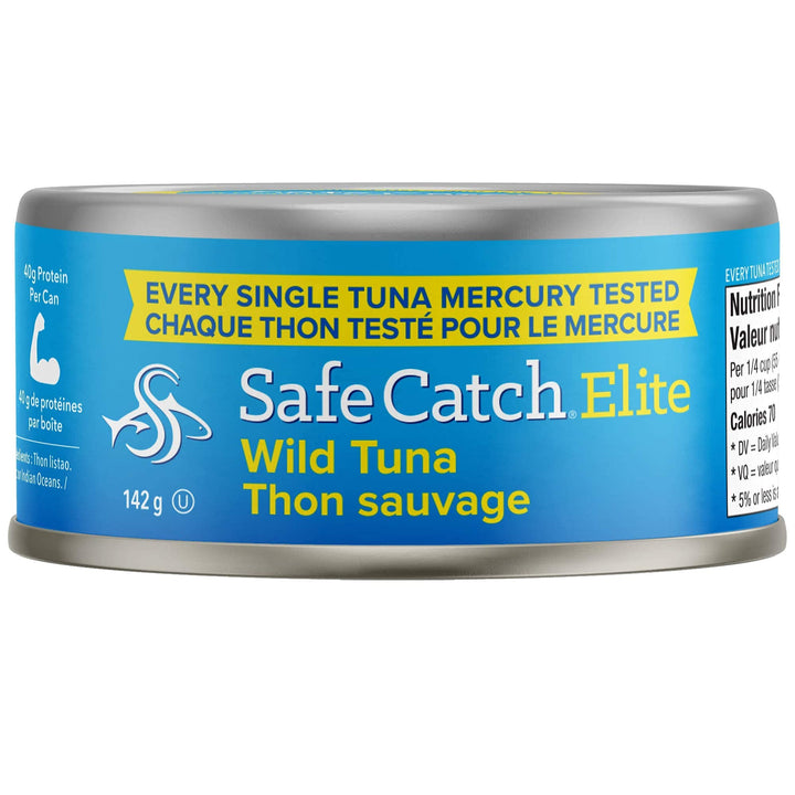 Safe Catch – Wild Tuna – Original – 12 × 5oz – Lowest Mercury Certified