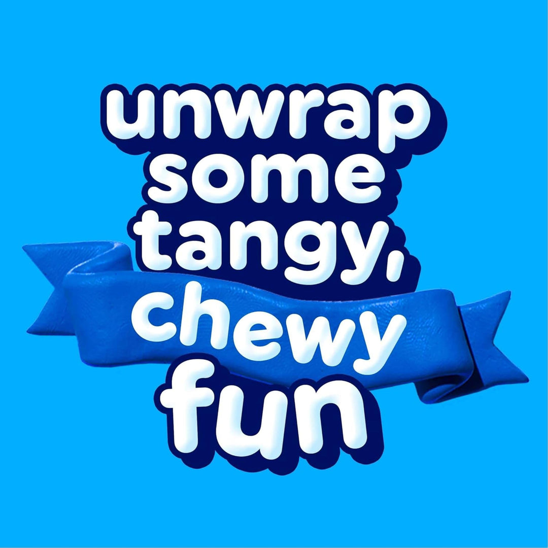 Airheads Sour Blue Blast Candy Bars - 2 x Pack of 36 (15.6g Each) - Canadian Distribution - Ships Free Within Canada on Orders Above CAD $199