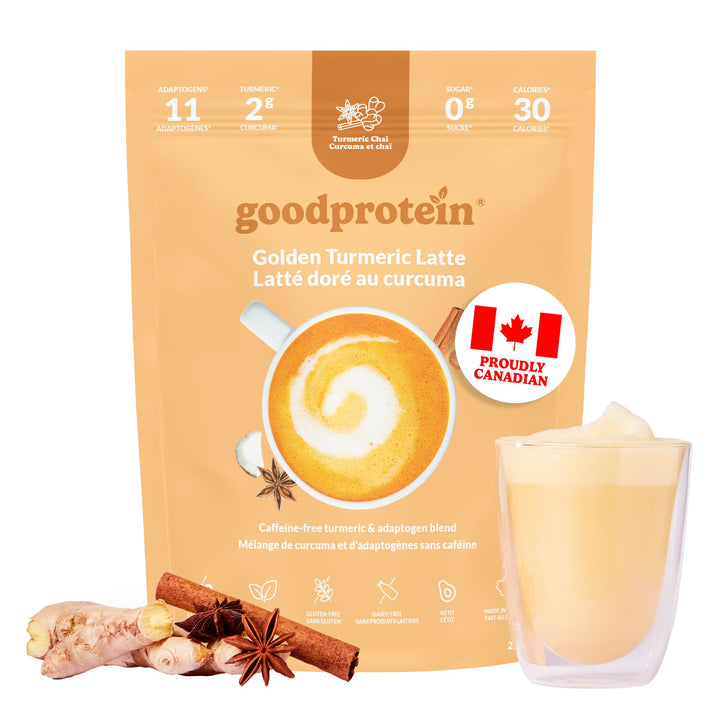 GoodProtein – Golden Turmeric Latte – 225 g – 30 Servings