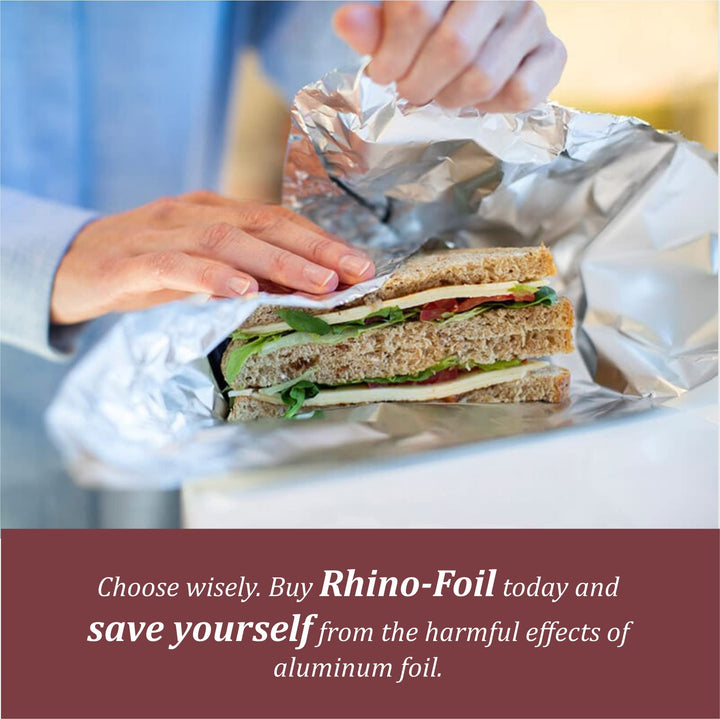 Rhino Foil - 18" Aluminium Foil Roll - Heavy Duty - 100M