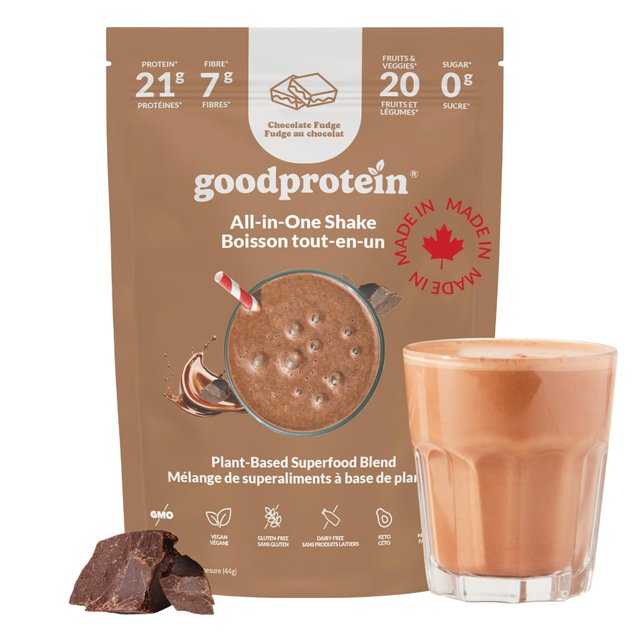 Good Protein - Chocolate Fudge - Vegan Plant-Based Protein Powder - 440g