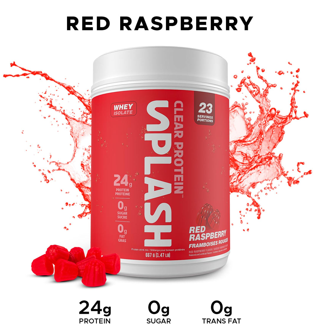 Revolution Nutrition – Splash Clear Isolate – Red Raspberry – 667g