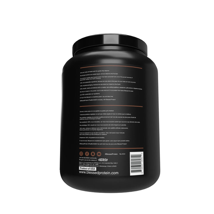 Blessed – Vegan Protein Powder – Chocolate Mylk – 30 Servings