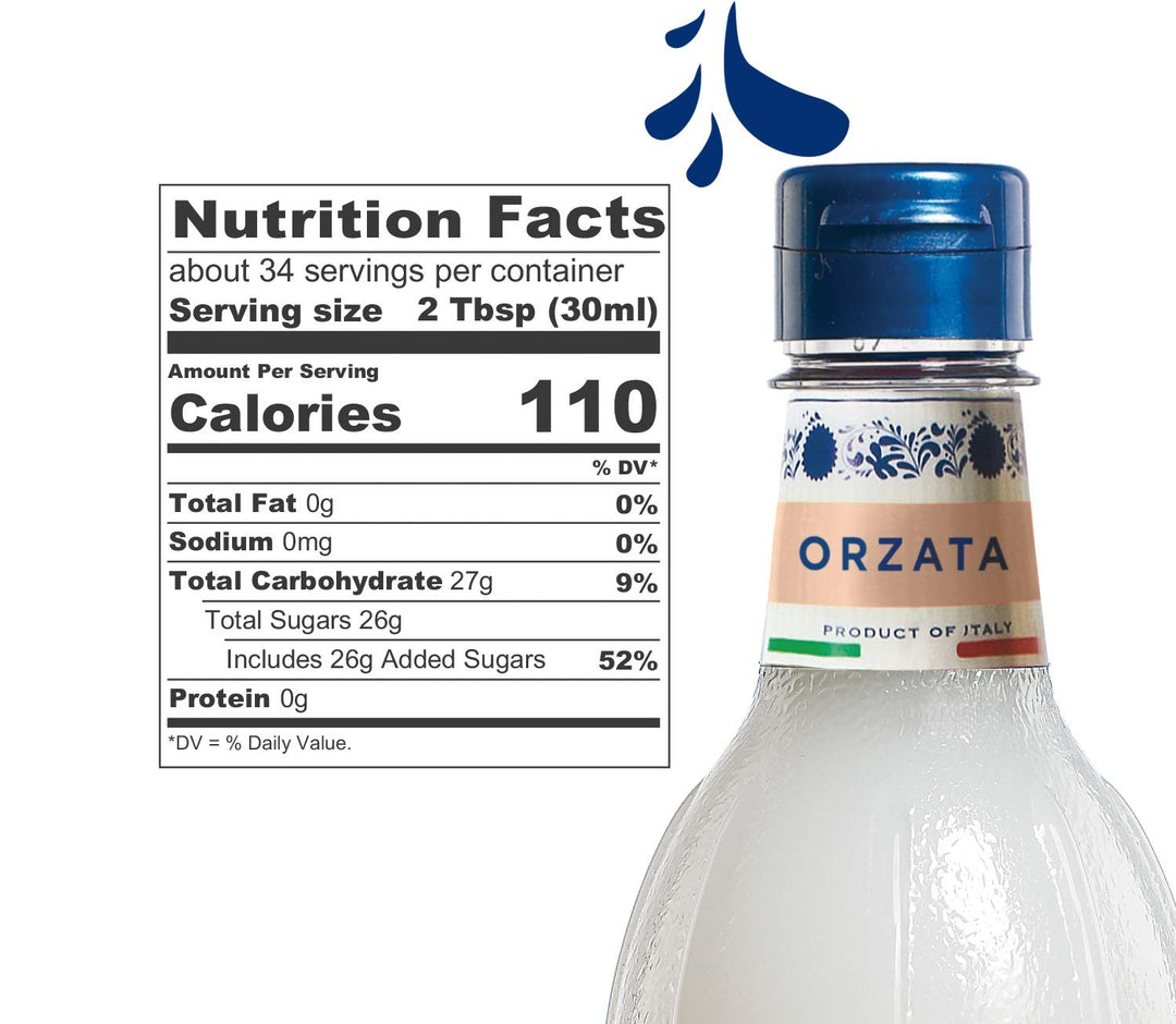 Fabbri – Flavoring Syrup – Orgeat – 1L