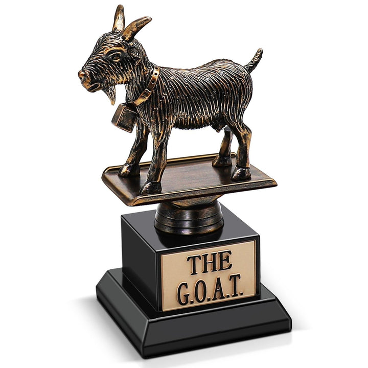 The Goat Trophy Award - Greatest of All Time Funny Trophy - Flexzion - Canadian Distribution